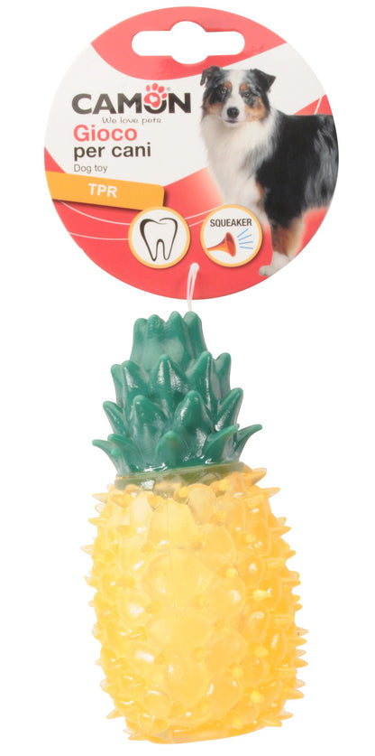 Gioco Ananas TPR + Squeaker - Camon