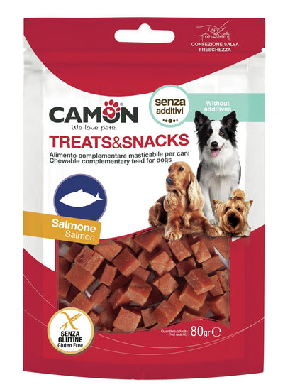 Snack cubetti al salmone - Camon