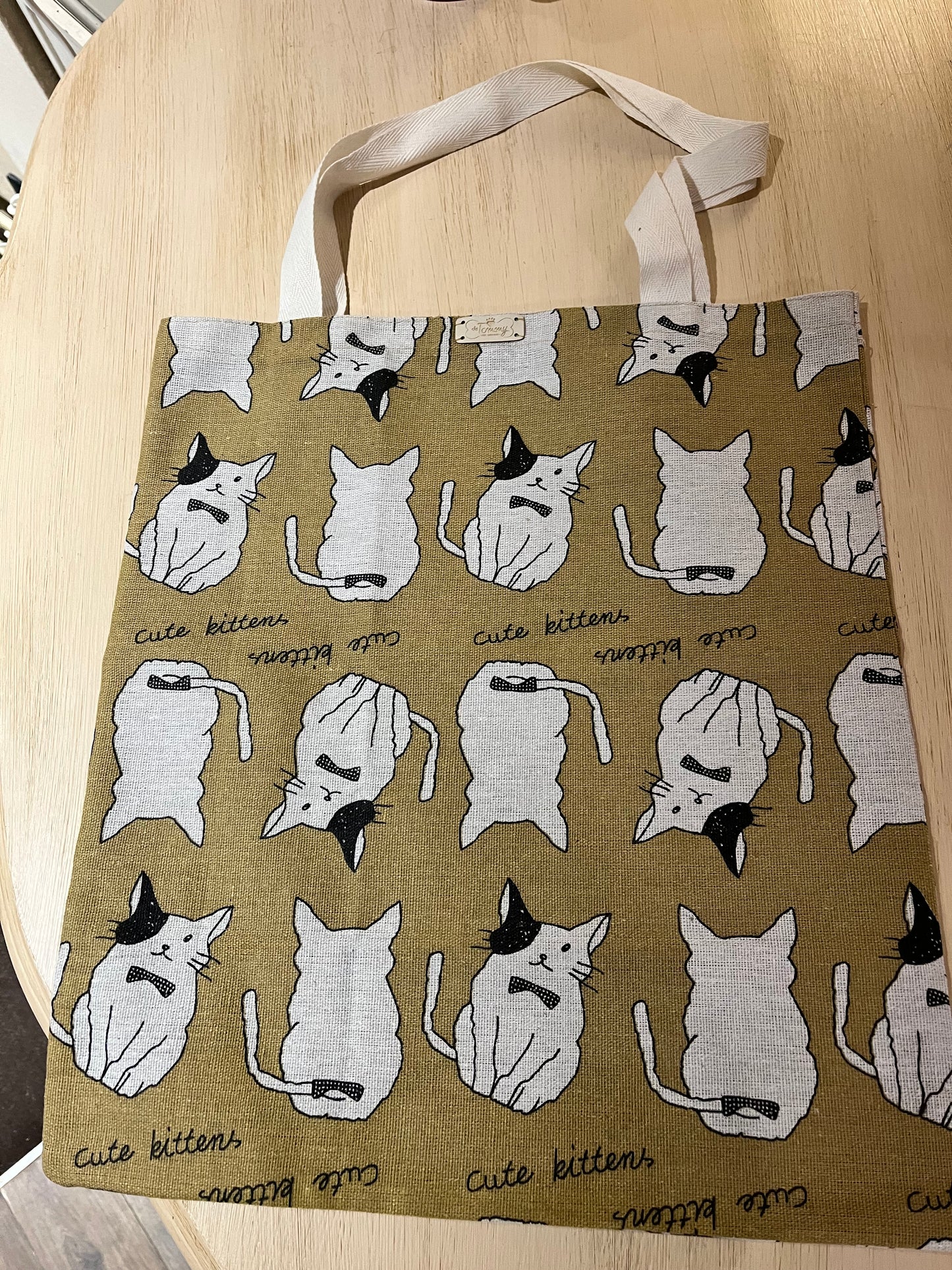 Borsa Shopper con Gattini