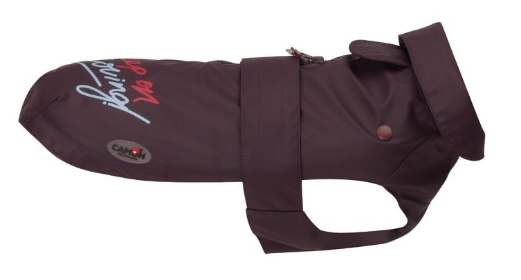 Impermeabile waterproof per cani con interno in pile staccabile – colore e design tecnico

