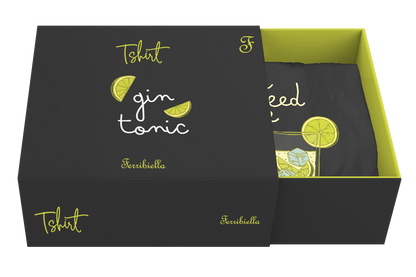 Cofanetto regalo con T-Shirt Me & Gin Tonic per cane – ideale per l’estate

