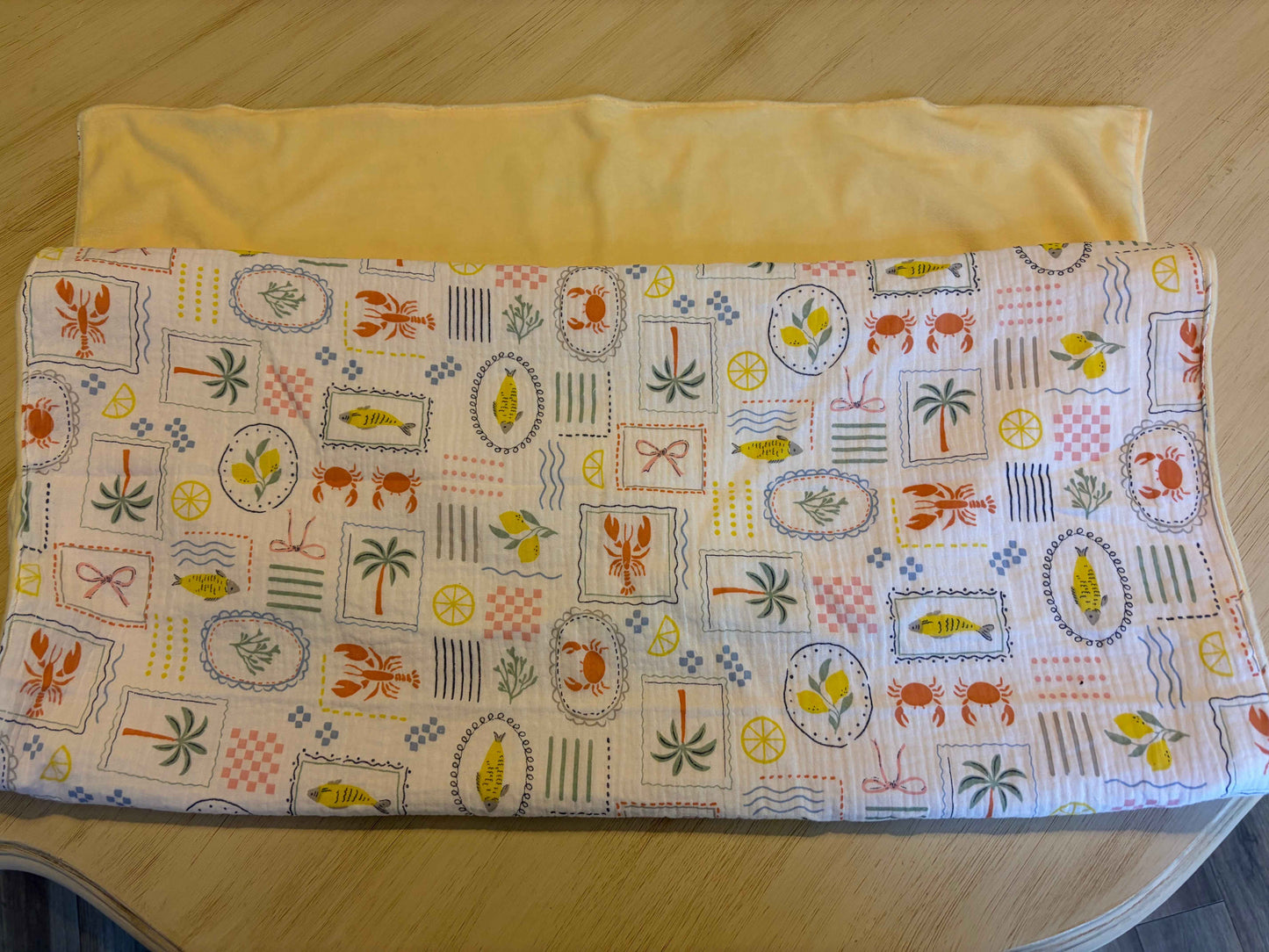 Copertina double pile leggero/mussola "La Dolce Vita" - Da Tommy Pet Boutique