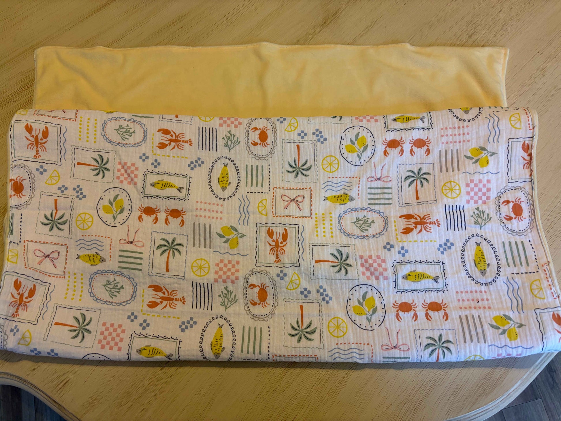 Copertina double pile leggero/mussola "La Dolce Vita" - Da Tommy Pet Boutique