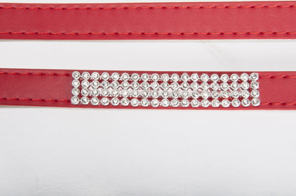 Guinzaglio "Pelle e Strass" - Camon
