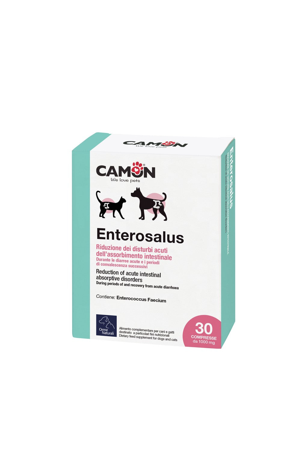 Enterosalus compresse – integratore intestinale per cani e gatti

