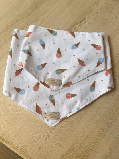 Bandana estiva in cotone "Gelatini"  - Da Tommy Pet Boutique