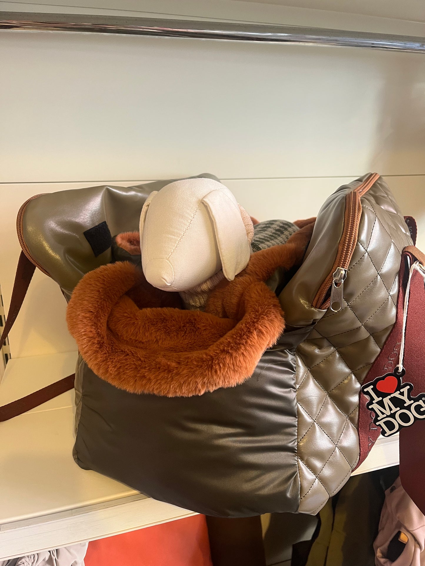 Borsa "Superbag Elegant Warm" - I Love My Dog