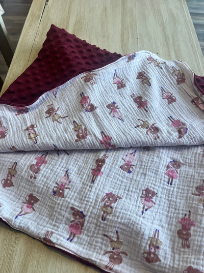 Copertina double pile/mussola  - Da Tommy Pet Boutique