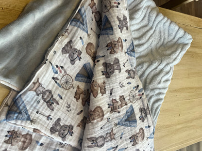 Copertina double pile/mussola  - Da Tommy Pet Boutique