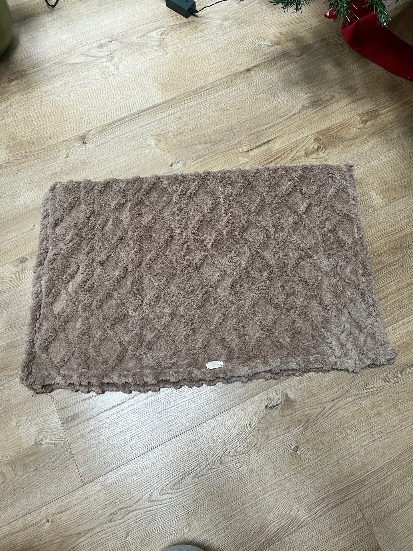 Copertina pile spesso con losanghe   - Da Tommy Pet Boutique