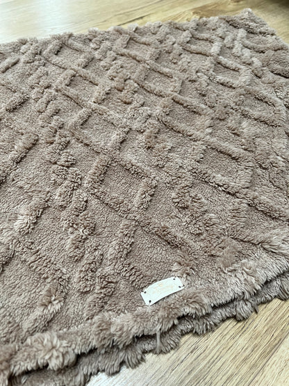 Copertina pile spesso con losanghe   - Da Tommy Pet Boutique