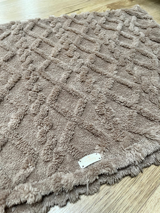 Copertina pile spesso con losanghe   - Da Tommy Pet Boutique