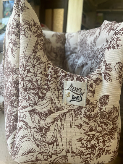 Borsa "Toile de Jouy" - Leo&Luna