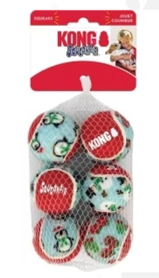 Pallina natalizia "SqueakAir Balls"  - Kong