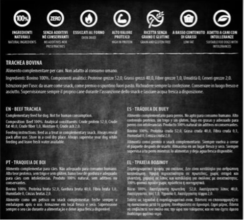 Trachea bovina - Più Buono Barf