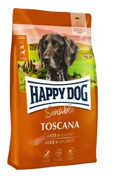 Crocchette Cane Adult "Sensible Toscana" - Happy Dog