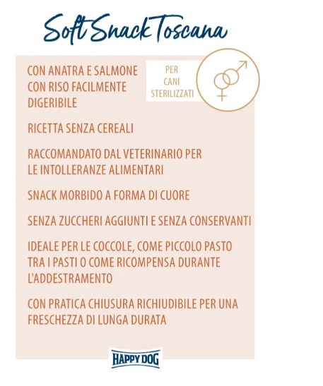 Snack per Cani "Soft Snack" - Happy Dog