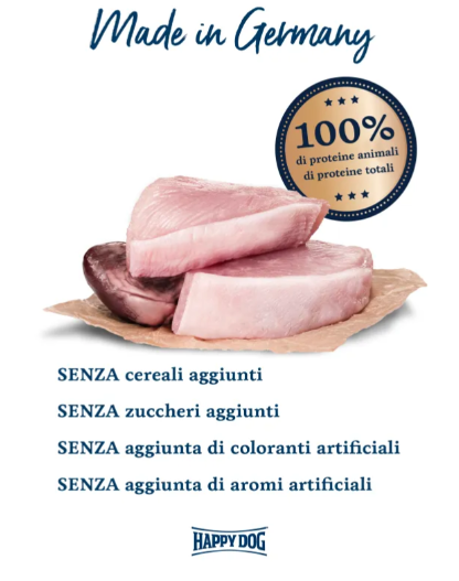 Satoletta Umido Cane "Sensible Pure" - Happy Dog