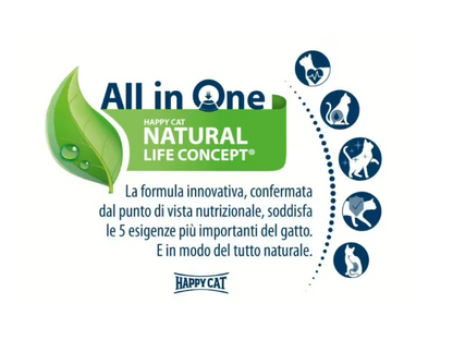 Crocchette Gatto Sterilised Adult "Farm Lamb" - Happy Cat