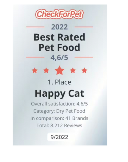 Crocchette Gatto Sterilised Adult "Bavarian Beef" - Happy Cat