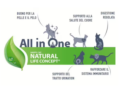 Crocchette Gatto Adult "Care Stomach & Intestines" - Happy Cat