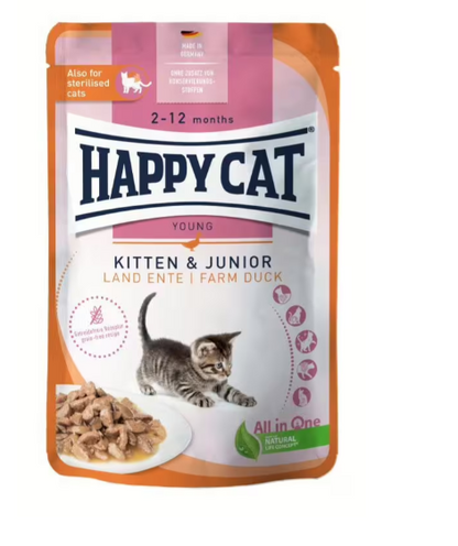 Buste Umido Gatto "Meat in Sauce Culinary" - Happy Cat