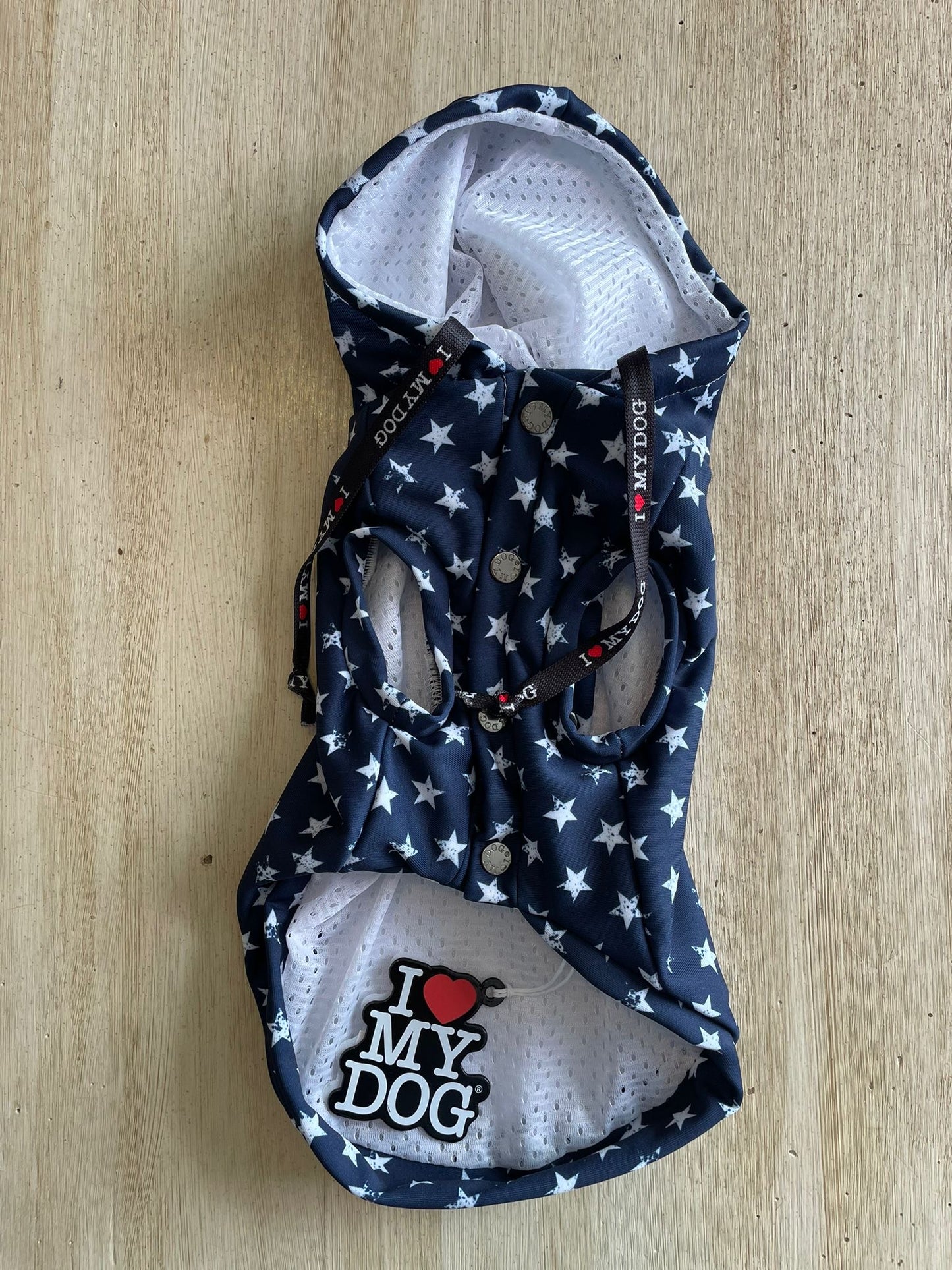 Interno felpa per cani in tessuto traspirante – dettaglio comfort