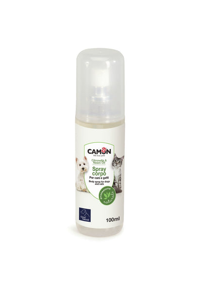 Spray corpo per animali – nebulizzazione su pelo con fragranza delicata

