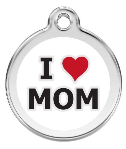 Medaglietta "I love Mom" - Reddingo