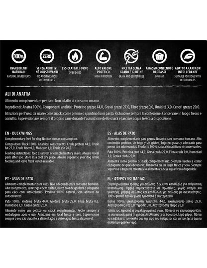 Ali di Anatra - Più Buono Barf