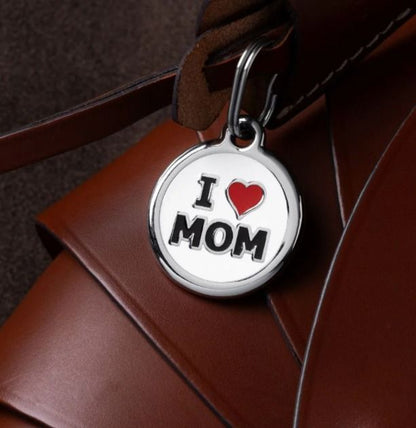 Medaglietta "I love Mom" - Reddingo