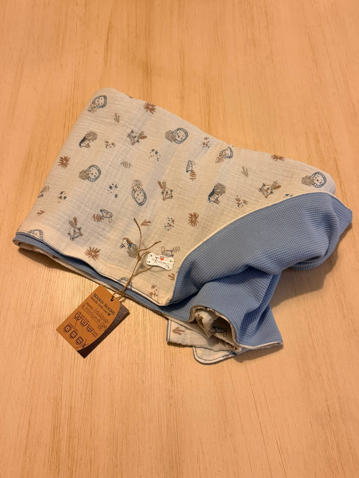 Copertina double maglia e mussola - Da Tommy Pet Boutique