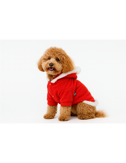 Felpa con cappuccio Babbo Natale - Farm Company