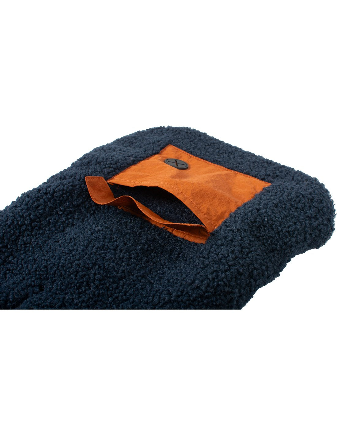 Felpa piumino in pile con cappuccio "Madesimo" - Farm Company