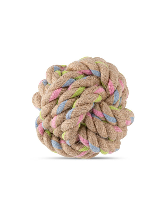 Gioco Palla intrecciata in canapa naturale - Farm Company
