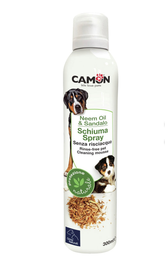 Shampoo a secco “All’Olio di Neem e Sandalo” - Camon