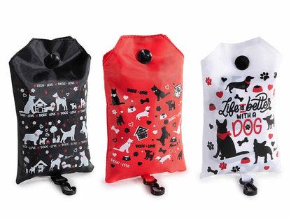 Borsa richiudibile "Dogs Love" - Da Tommy Pet Boutique