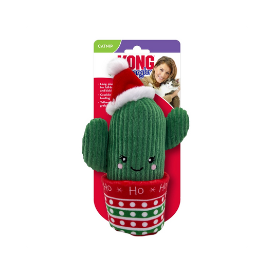 Peluche  Natalizio "Holiday Wrangler Cactus" - Kong
