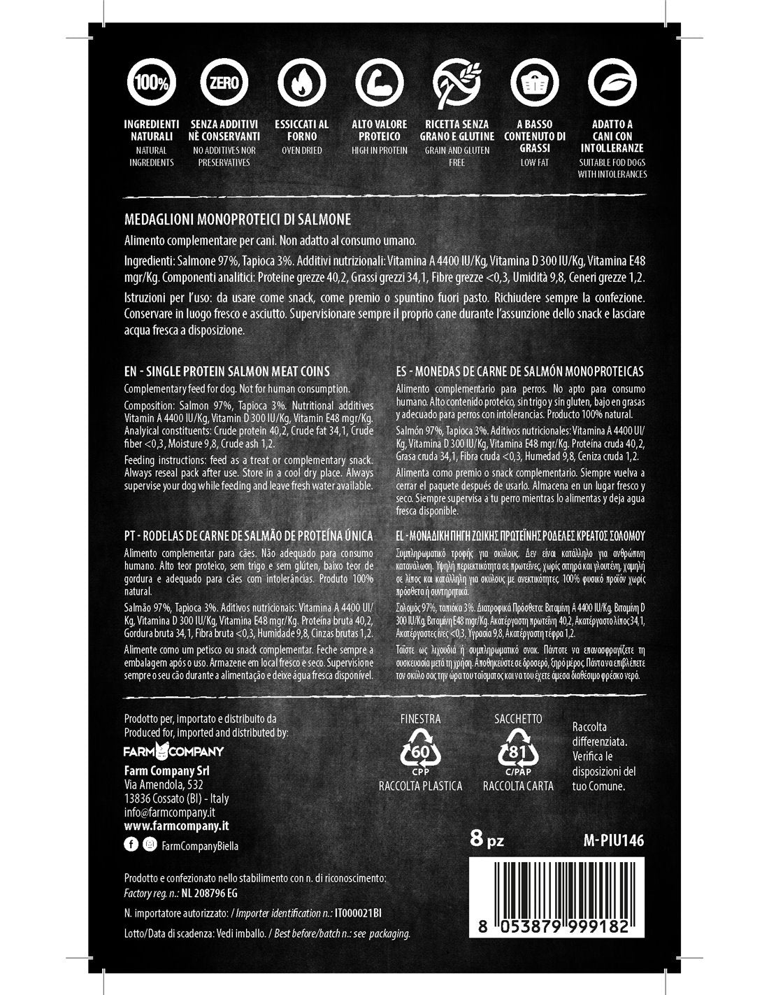 Medaglioni monoproteici - Più Buono Barf