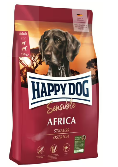 Crocchette Cane Adult "Sensible Africa" - Happy Dog