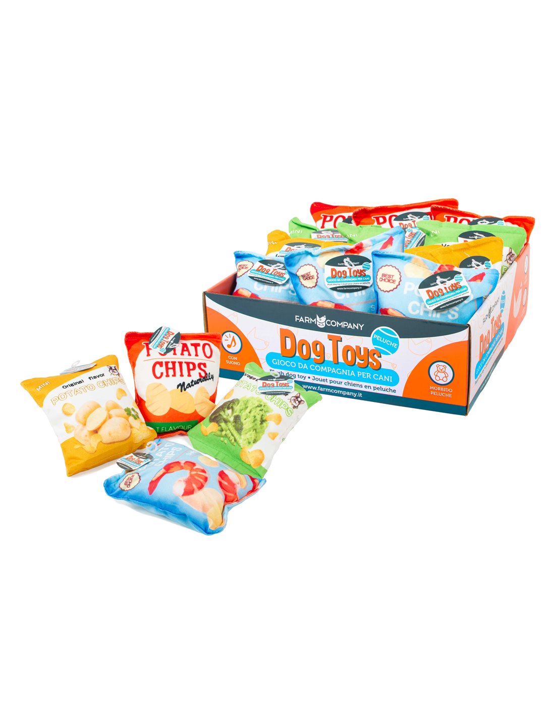 Gioco Peluche  ''Chips'' - Farm Company