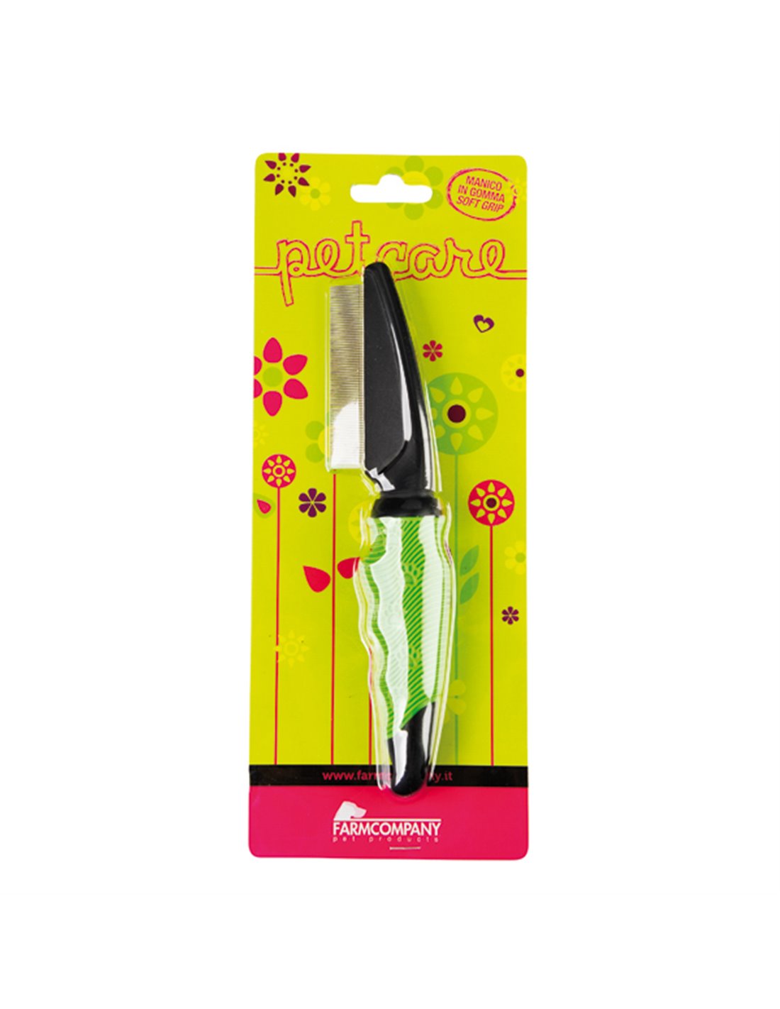 Pettine Pulci 73 denti manico antiscivolo - Farm Company