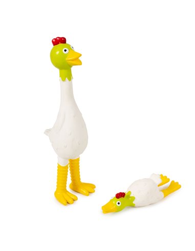 Gioco Pollo in lattice con squeaker - Farm Company