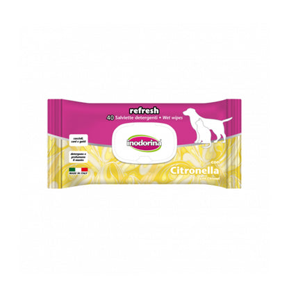 Salviette detergenti "Refresh Extra" 40 pezzi - Inodorina