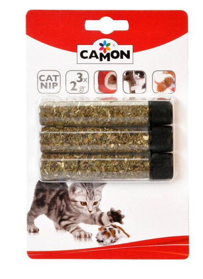 Gioco per gatto "Topolini con erba gatta" - Camon