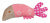Gioco per gatto "Topo e Pesce Peluche" - Trixie