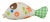Gioco per gatto "Topo e Pesce Peluche" - Trixie