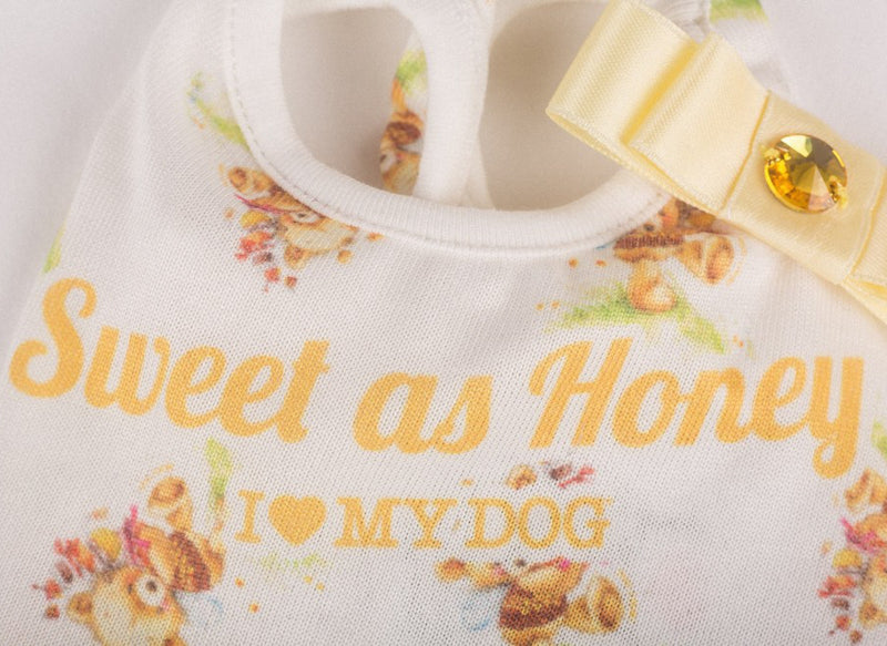 Canotta "Bow Shirt Hug Me" - I Love My Dog