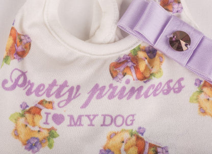 Canotta "Bow Shirt Hug Me" - I Love My Dog