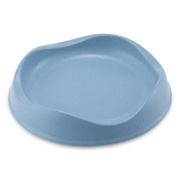 Ciotola ecologica per gatti "Bamboo Bowl" Azzurra - Beco Pets